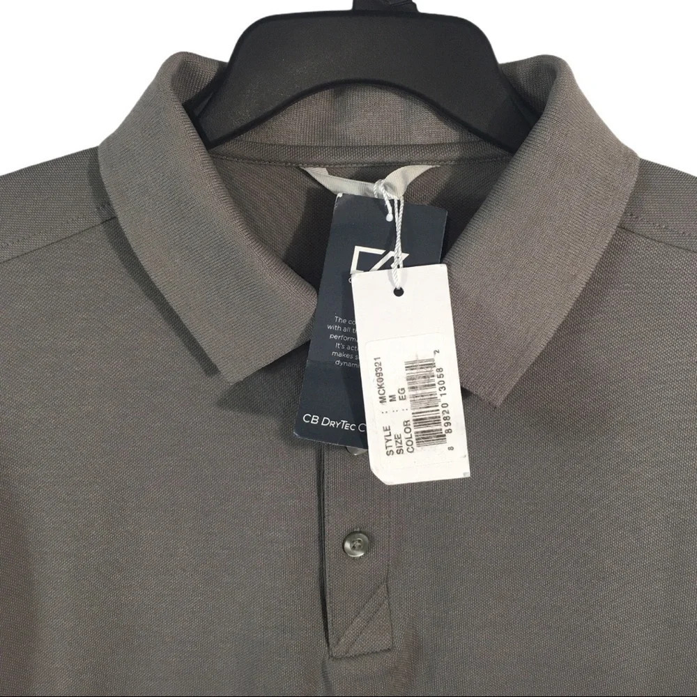 PO10 NWT Cutter & Buck Dry Tech Polo Shirt M - Picture 3 of 3